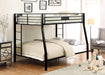 Limbra Sandy Black Full XL/Queen Bunk Bed - Imperial Furniture (Las Vegas, NV) - Multi Location