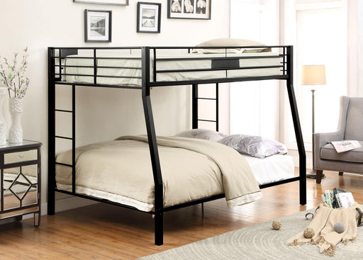 Limbra Sandy Black Full XL/Queen Bunk Bed - Imperial Furniture (Las Vegas, NV) - Multi Location