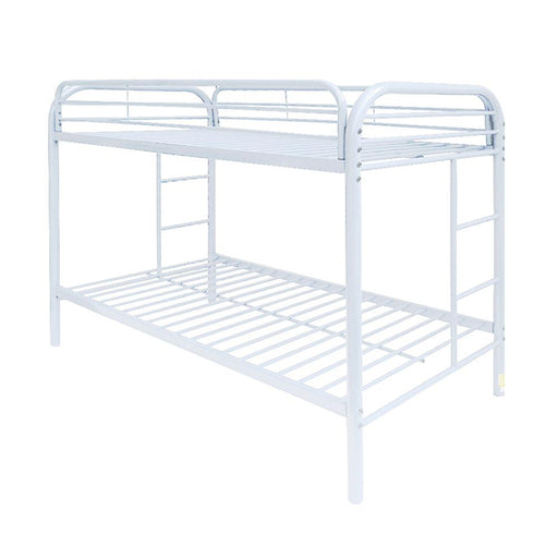 Thomas White Bunk Bed (Twin/Twin) - Imperial Furniture (Las Vegas, NV) - Multi Location