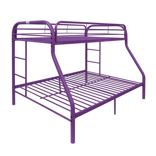 Tritan Purple Bunk Bed (Twin/Full) - Imperial Furniture (Las Vegas, NV) - Multi Location