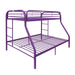 Tritan Purple Bunk Bed (Twin/Full) - Imperial Furniture (Las Vegas, NV) - Multi Location
