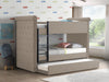 Romana II Beige Fabric Bunk Bed & Trundle (Twin/Twin) - Imperial Furniture (Las Vegas, NV) - Multi Location
