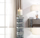 Noralie Mirrored & Faux Diamonds Accent Candleholder - Imperial Furniture (Las Vegas, NV) - Multi Location