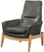 Acme Dolphin Accent Chair in Black 59533 - Imperial Furniture (Las Vegas, NV) - Multi Location