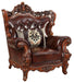 Acme Furniture Eustoma Chair in Cherry and Walnut 53067 - Imperial Furniture (Las Vegas, NV) - Multi Location