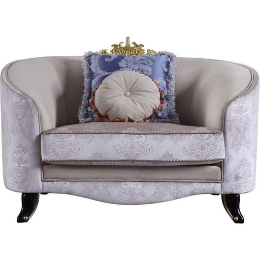 Acme Furniture Sheridan Chair in Cream 53947 - Imperial Furniture (Las Vegas, NV) - Multi Location
