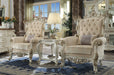 Picardy II Fabric & Antique Pearl Accent Chair & Pillow - Imperial Furniture (Las Vegas, NV) - Multi Location