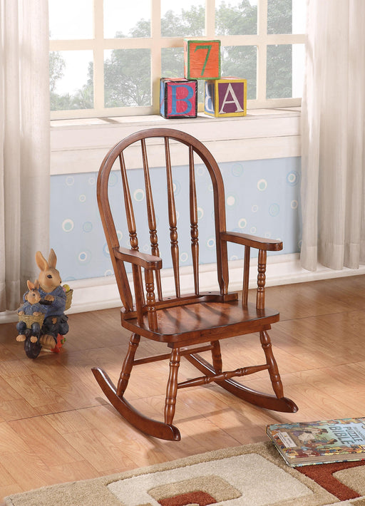 Kloris Tobacco Youth Rocking Chair - Imperial Furniture (Las Vegas, NV) - Multi Location