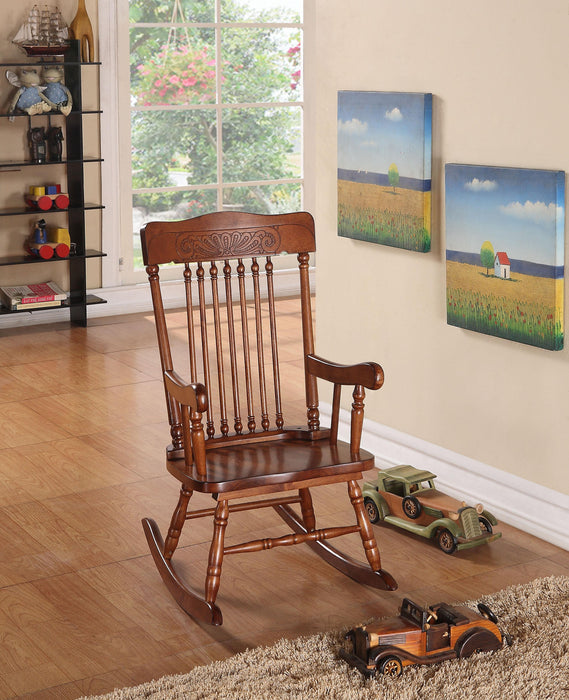 Kloris Tobacco Youth Rocking Chair - Imperial Furniture (Las Vegas, NV) - Multi Location