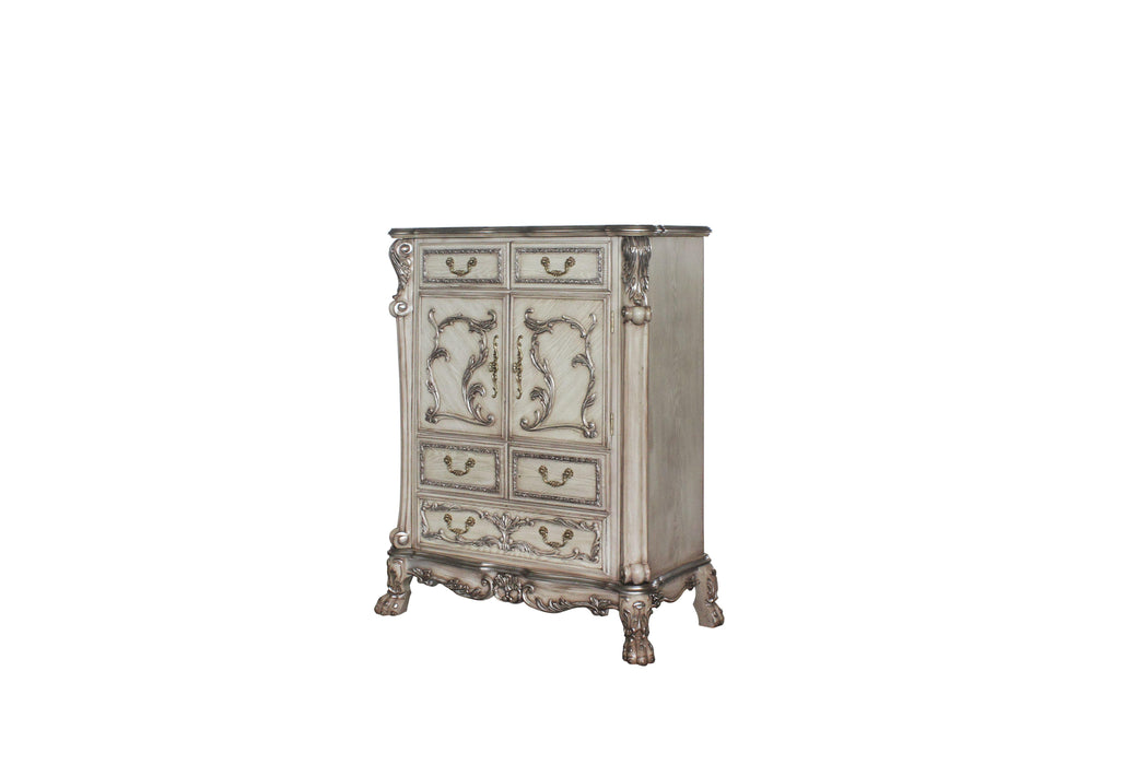 Dresden Vintage Bone White Chest - Imperial Furniture (Las Vegas, NV) - Multi Location
