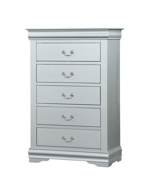 Louis Philippe Platinum Chest - Imperial Furniture (Las Vegas, NV) - Multi Location