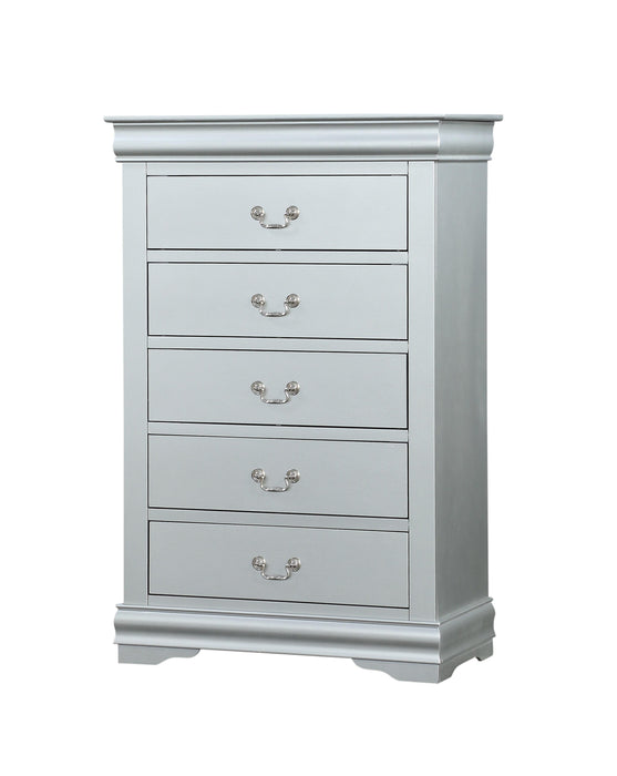Louis Philippe Platinum Chest - Imperial Furniture (Las Vegas, NV) - Multi Location