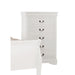 Louis Philippe White Chest - Imperial Furniture (Las Vegas, NV) - Multi Location