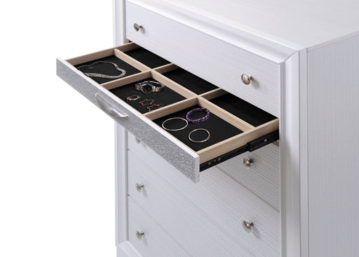 Naima White Chest - Imperial Furniture (Las Vegas, NV) - Multi Location