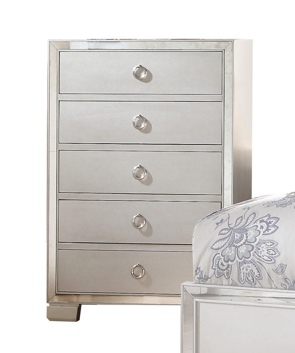 Voeville II Platinum Chest - Imperial Furniture (Las Vegas, NV) - Multi Location