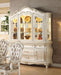 Acme Chantelle Buffet and Hutch in Pearl White 63544 - Imperial Furniture (Las Vegas, NV) - Multi Location