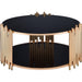 Acme Furniture Tanquin Coffee Table in Gold/Black 84490 - Imperial Furniture (Las Vegas, NV) - Multi Location