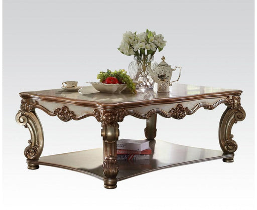 Acme Vendome Coffee Table in Gold Patina 83000 - Imperial Furniture (Las Vegas, NV) - Multi Location