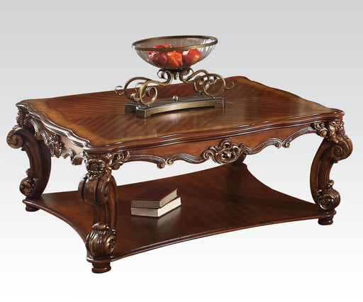 Acme Vendome Square Coffee Table in Cherry 82002 - Imperial Furniture (Las Vegas, NV) - Multi Location