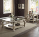 Chelmsford Antique Taupe & Clear Glass Coffee Table - Imperial Furniture (Las Vegas, NV) - Multi Location