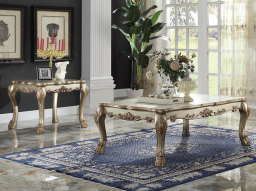 Dresden Gold Patina & Bone Coffee Table - Imperial Furniture (Las Vegas, NV) - Multi Location