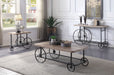 Francie Oak & Antique Gray Coffee Table - Imperial Furniture (Las Vegas, NV) - Multi Location