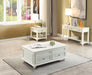 Natesa White Washed Coffee Table - Imperial Furniture (Las Vegas, NV) - Multi Location