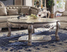 Dresden Vintage Bone White Coffee Table - Imperial Furniture (Las Vegas, NV) - Multi Location