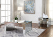 Noralie Mirrored & Faux Diamonds Coffee Table - Imperial Furniture (Las Vegas, NV) - Multi Location