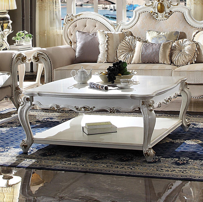 Picardy Antique Pearl Coffee Table - Imperial Furniture (Las Vegas, NV) - Multi Location