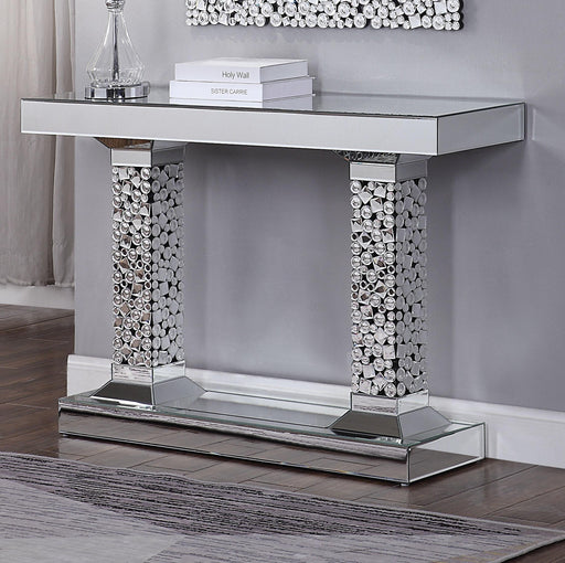 Kachina Mirrored & Faux Gems Console Table - Imperial Furniture (Las Vegas, NV) - Multi Location