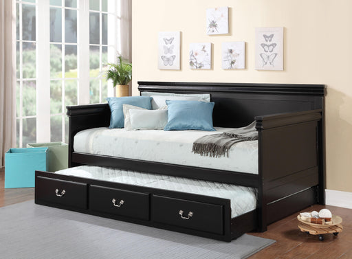 Bailee Black Daybed (Twin Size) - Imperial Furniture (Las Vegas, NV) - Multi Location