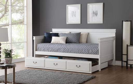 Bailee White Daybed (Twin Size) - Imperial Furniture (Las Vegas, NV) - Multi Location