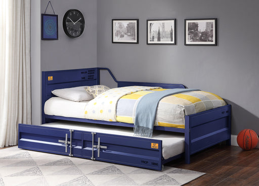 Cargo Blue Daybed & Trundle (Twin Size) - Imperial Furniture (Las Vegas, NV) - Multi Location