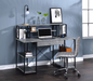 Amiel Faux Concrete & Black Desk - Imperial Furniture (Las Vegas, NV) - Multi Location