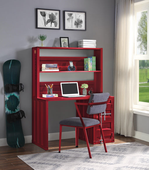 Cargo Red Desk & Hutch - Imperial Furniture (Las Vegas, NV) - Multi Location