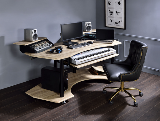 Eleazar Natural Oak Computer Desk - Imperial Furniture (Las Vegas, NV) - Multi Location