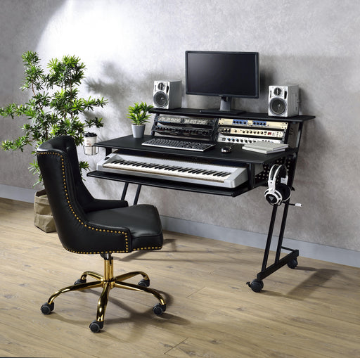 Suitor Black Computer Desk - Imperial Furniture (Las Vegas, NV) - Multi Location