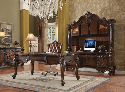 Versailles Cherry Oak Computer Desk & Hutch - Imperial Furniture (Las Vegas, NV) - Multi Location