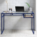 Yasin Blue & Glass Desk - Imperial Furniture (Las Vegas, NV) - Multi Location