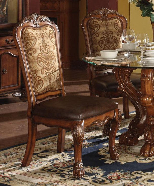 Acme Dresden Side Chairs in Cherry 60012 (Set of 2) - Imperial Furniture (Las Vegas, NV) - Multi Location