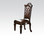 Acme Vendome Dining Side Chair with Leather-Like Uphostery (Set of 2) 62004 - Imperial Furniture (Las Vegas, NV) - Multi Location