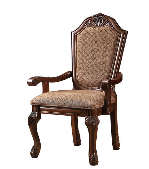 Chateau De Ville Fabric & Cherry Arm Chair - Imperial Furniture (Las Vegas, NV) - Multi Location