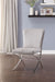 Daire Velvet & Chrome Side Chair - Imperial Furniture (Las Vegas, NV) - Multi Location