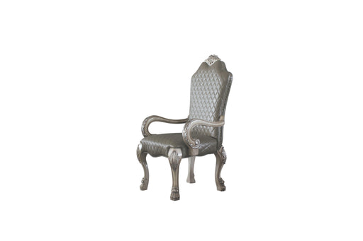 Dresden Vintage Bone White & PU Arm Chair - Imperial Furniture (Las Vegas, NV) - Multi Location