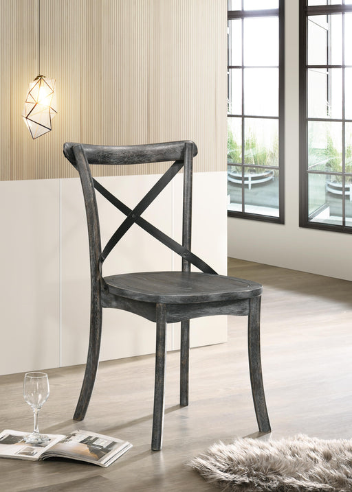 Kendric Rustic Gray Side Chair - Imperial Furniture (Las Vegas, NV) - Multi Location