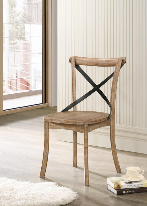 Kendric Rustic Oak Side Chair - Imperial Furniture (Las Vegas, NV) - Multi Location