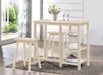 Nyssa Buttermilk Counter Height Set (3Pc Pk) - Imperial Furniture (Las Vegas, NV) - Multi Location