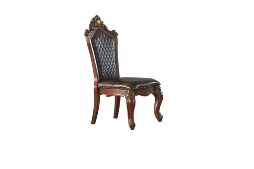Picardy Cherry Oak & PU Side Chair - Imperial Furniture (Las Vegas, NV) - Multi Location