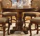 Acme Chateau De Ville Round Counter Height Pedestal Table in Cherry 04082 - Imperial Furniture (Las Vegas, NV) - Multi Location